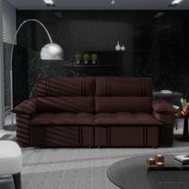 Sofá Retrátil e Reclinável 2 Lugares 250cm Zurique Montreal