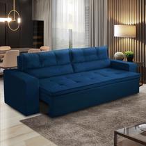 Sofá Retrátil e Reclinável 2 lugares com Molas 1,50m Vanessa Suede Rover & Beato