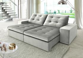 Sofá Retrátil e Reclinável 2 Lugares Mahal Espresso Móveis Sofá Retrátil e Reclinável 2 Lugares Mahal Espresso Móveis