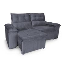 Sofá Retrátil e Reclinável 2 Lugares Verona 2,50m - Élpis Móveis