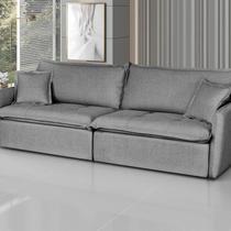 Sofá Retrátil e Reclinável 200cm Linho Milano Sofá Retrátil e Reclinável 200cm Linho Milano