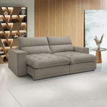 Sofá Retrátil e Reclinável 210cm Martinho Veludo