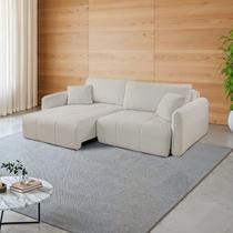 Sofá Retrátil e Reclinável 226cm com Almofadas Decorativas Eros Espresso Móveis Sofá Retrátil e Reclinável 226cm com Almofadas Decorativas Eros Espresso Móveis