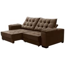 Sofa Retratil e Reclinavel 230cm Toronto Jandaia