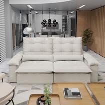 Sofá Retrátil e Reclinável 270 Cm Porto Belo