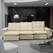 Sofá Retrátil e Reclinável 290 Cm Porto Belo Sofá Retrátil e Reclinável 290 Cm Porto Belo