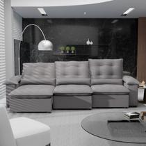 Sofá Retrátil e Reclinável 290 Cm Porto Belo Sofá Retrátil e Reclinável 290 Cm Porto Belo