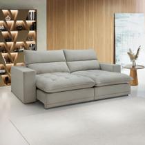 Sofá Retrátil e Reclinável 290cm Martinho Boucle