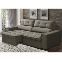 Sofá Retrátil e Reclinável 3 Lugares 180cm