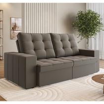 Sofá Retrátil e Reclinável 3 Lugares 200cm Bahamas Yescasa