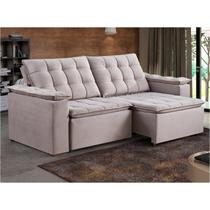 Sofá Retrátil e Reclinável 3 Lugares 200cm Palermo