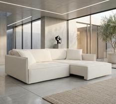 Sofá Retrátil e Reclinável 3 Lugares 212cm Home