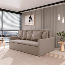 Sofá Retrátil e Reclinável 3 Lugares 220cm Dália CabeCasa MadeiraOriginals Sofá Retrátil e Reclinável 3 Lugares 220cm Dália CabeCasa MadeiraOriginals