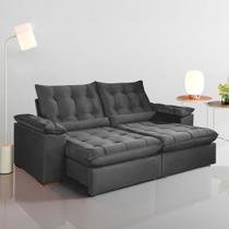 Sofá Retrátil e Reclinável 3 Lugares 230cm Dubai