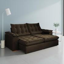 Sofá Retrátil e Reclinável 3 Lugares 230cm Dubai