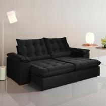 Sofá Retrátil e Reclinável 3 Lugares 230cm Dubai