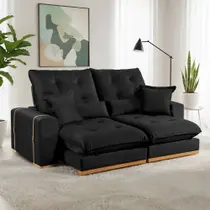 Sofá Retrátil e Reclinável 3 Lugares 230cm Kioto