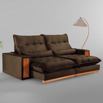 Sofá Retrátil e Reclinável 3 Lugares 230cm Santorini