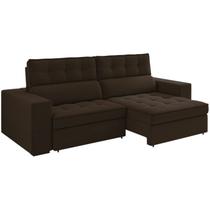 Sofa Retratil E Reclinavel 3 Lugares 246 cm Evidence SL 942 Veludo Moll Sofa Retratil E Reclinavel 3 Lugares 246 cm Evidence SL 942 Veludo Moll