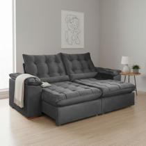 Sofá Retrátil e Reclinável 3 Lugares 250cm Dubai