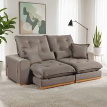 Sofá Retrátil e Reclinável 3 Lugares 250cm Kioto