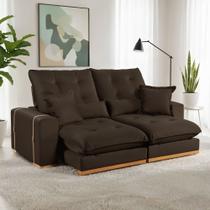 Sofá Retrátil e Reclinável 3 Lugares 250cm Kioto