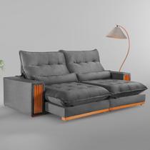 Sofá Retrátil e Reclinável 3 Lugares 250cm Santorini