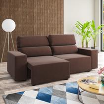 Sofá Retrátil e Reclinável 3 Lugares 2m Veludo Lion Sofá Retrátil e Reclinável 3 Lugares 2m Veludo Lion