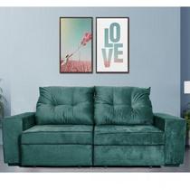Sofá Retrátil e Reclinável 3 Lugares com Baú