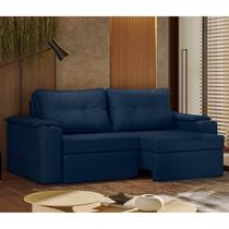 Sofá Retrátil e Reclinável 3 Lugares com Porta Copos 230cm Tobago Yescasa