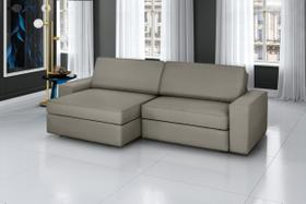 Sofá Retrátil e Reclinável 3 Lugares Veludo com Molas Cosmos 220cm Sofá Retrátil e Reclinável 3 Lugares Veludo com Molas Cosmos 220cm