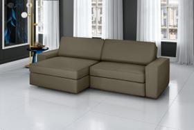 Sofá Retrátil e Reclinável 3 Lugares Veludo Cosmos 200cm Sofá Retrátil e Reclinável 3 Lugares Veludo Cosmos 200cm