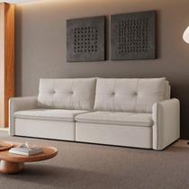 Sofá Retrátil e Reclinável 4 Lugares 200cm Braga