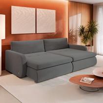 Sofá Retrátil e Reclinável 4 Lugares 220cm Sunset Sofá Retrátil e Reclinável 4 Lugares 220cm Sunset
