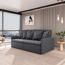 Sofá Retrátil e Reclinável 4 Lugares 240cm Dália CabeCasa MadeiraOriginals