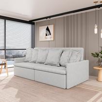 Sofá Retrátil e Reclinável 4 Lugares 260cm Dália CabeCasa MadeiraOriginals