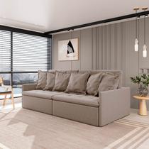 Sofá Retrátil e Reclinável 4 Lugares 280cm Dália CabeCasa MadeiraOriginals