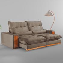 Sofá Retrátil e Reclinável 4 Lugares 290cm Santorini