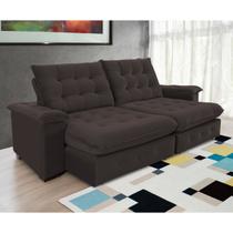Sofá Retrátil e Reclinável 4 lugares Coliseu 2.30m Super Pillow