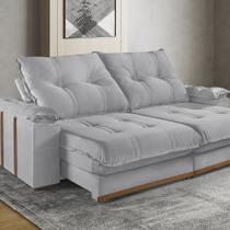 Sofá Retrátil e Reclinável 4 Lugares M-193 2,50m Molas Ensacadas Pillow Top Estofados Martins Sofá Retrátil e Reclinável 4 Lugares M-193 2,50m Molas Ensacadas Pillow Top Estofados Martins