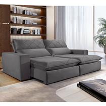 Sofa Retrátil e Reclinável 5 Lugares 290cm Porto Celflex