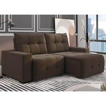 Sofa Retrátil e Reclinável 5 Lugares Noruega 290cm