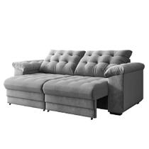 Sofá Retrátil e Reclinável Bipartido 2 Lugares 2,10m Veludo Coliseu Selmer - SELMER ESTOFADOS Sofá Retrátil e Reclinável Bipartido 2 Lugares 2,10m Veludo Coliseu Selmer - SELMER ESTOFADOS