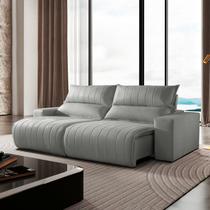 Sofá Retrátil e Reclinável com Catraca Blindada 290cm Palermo Sofá Retrátil e Reclinável com Catraca Blindada 290cm Palermo