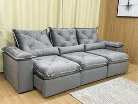 Sofá Retrátil e Reclinável Comfort Premium Tamanhos e Cores