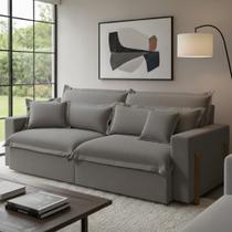 Sofá Retrátil e Reclinável Dubai 2,50m.