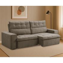 Sofá Retrátil e Reclinável Gouda 240cm