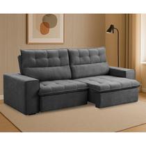 Sofá Retrátil e Reclinável Gouda 240cm