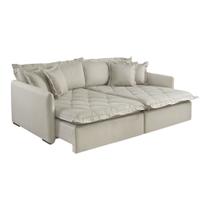 Sofá Retrátil e Reclinável Iris 2,00M Linho