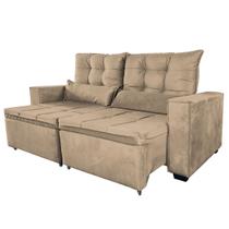 Sofa Retratil e Reclinavel Julia 2 Metros Espuma